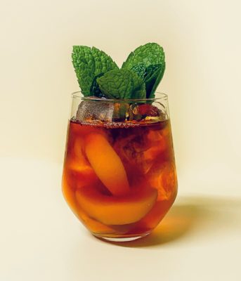 Adult-only Peach Iced Tea