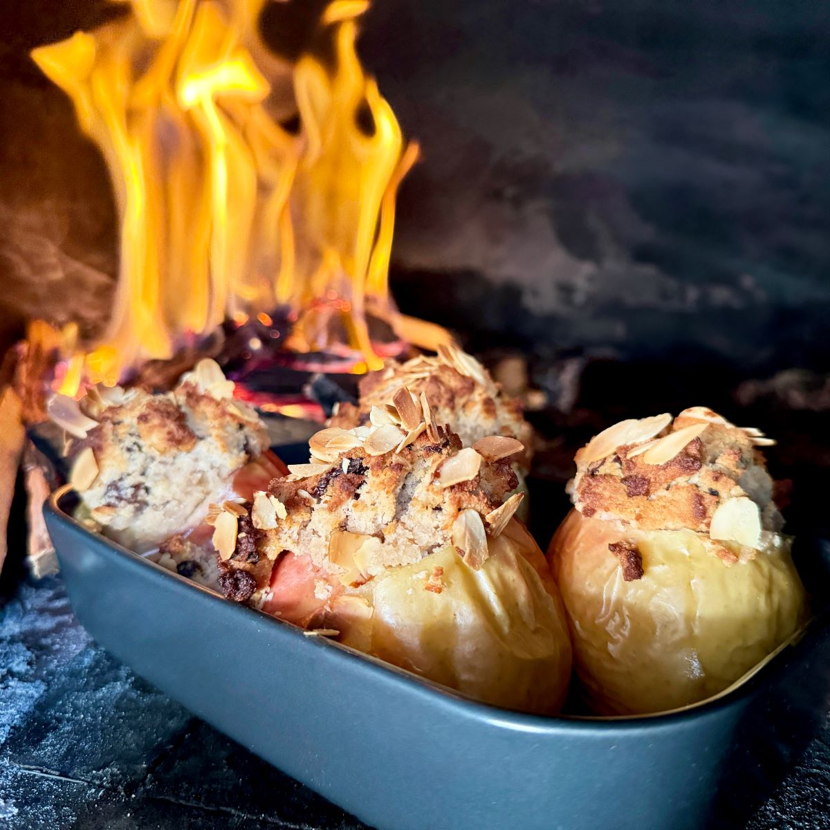 woodfired baked apple recipe