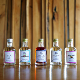 personalised schnapps bottles