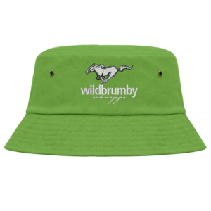 green bucket hat