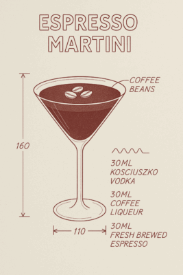 wildbrumby martini with espresso