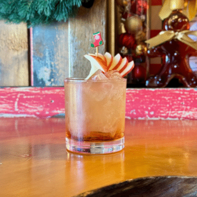 Santa's Baked Apple Fizz