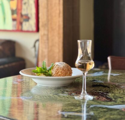 fuzzies food shot apricot dumplings